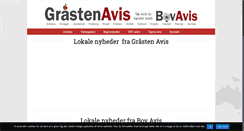 Desktop Screenshot of graastenavis.dk